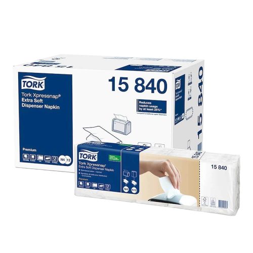 Tork Xpressnap Extra Soft fehér adagolós szalvéta 2 réteg 500lap