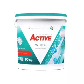 Active mosópor White vödrös (130 mosás) 10kg - Zöld