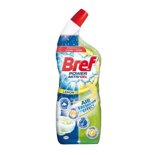 Bref Power Aktiv Gel WC tisztítószer 700ml Lemon