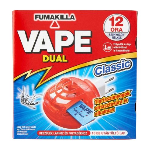 Vape lapkás elektromos készülék + 10db/lap( 120óra)
