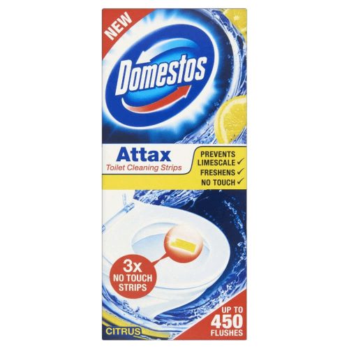 Domestos Attax WC tisztító csík öntapadós 3x10gr