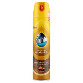 Pronto bútorápoló aerosol 250ml Wood 5in1 Classic