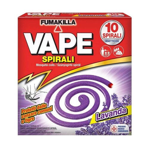 Vape rovarriasztó spirál 10db