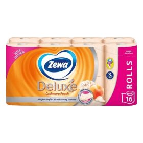   Zewa Deluxe toalettpapír 3 rétegű 16 tekercs 100% cellulóz Peach