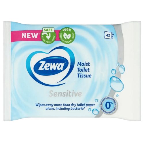 Zewa Nedves toalettpapír 42db Sensitive