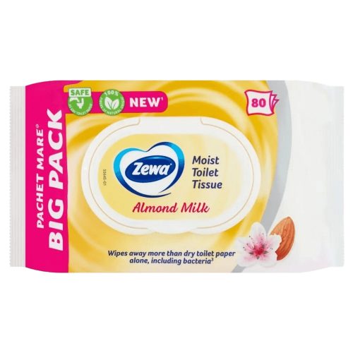 Zewa Nedves toalettpapír 42db Almond milk