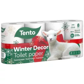 Tento Toalettpapír Winter 3réteg 8tekercs/csomag