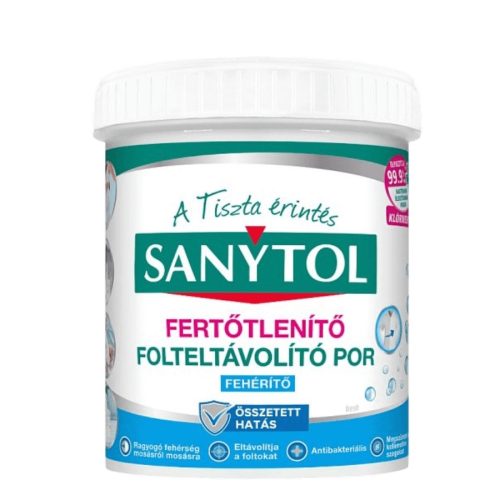 Sanytol Fertőtlenítő fehérítő folteltávolító por 450g