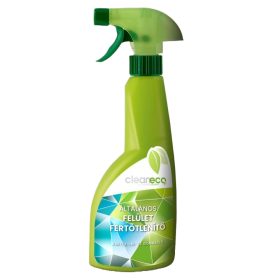   Cleaneco Általános felület fertőtlenítő munkaoldat 0,5L újrahasznosítható csomagolásban