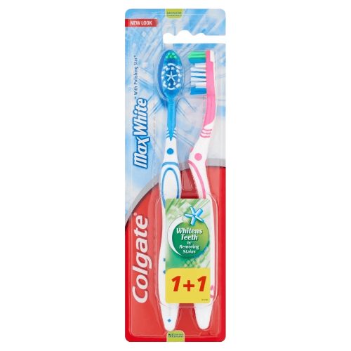 Colgate fogkefe Max White Soft 1+1 db
