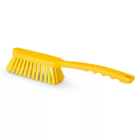   Igeax élelmiszeripari kézi kefe közepes nyéllel sárga 0,3mm puha sörtével