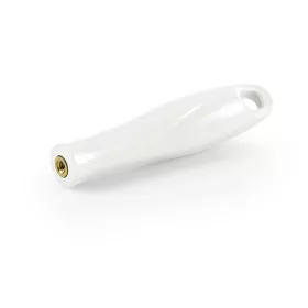   Igeax élelmiszeripari menetes nyél, fehér, 12cm,  cső- és üvegtisztító flexibilis hosszabbító szárhoz