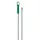 Igeax élelmiszeripari aluminium nyél menetes 130cm-es 25 mm átmérőjű, zöld