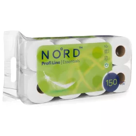   NORD Profi line Essentials kistekercses toalettpapír 2 rétegű fehér 8 tekercses