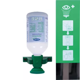   Actiomedic EYE CARE Single I fali szemkimosó állomás 500 ml 0.9% nátrium-klorid oldattal