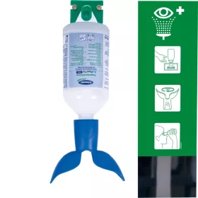   Actiomedic EYE CARE TWIN Single II fali szemkimosó állomás 500 ml TWIN BioPhos74 foszfát-puffer oldattal