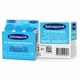   Cederroth Salvequick kék detektálható sebtapasz utántöltő