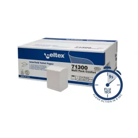   Celtex Multi Pack hajtogatott toalettpapír cellulóz 2 réteg, 11x18cm, 36x250 lap