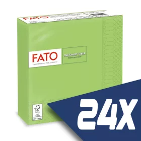   Fato Szalvéta 33x33cm almazöld 2 rétegű 50 lap/csomag (24 csomag)