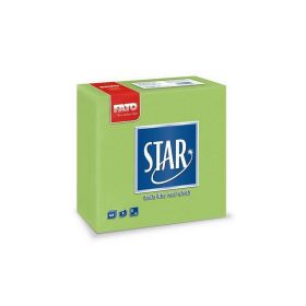   Fato Sztár szalvéta 2 rétegű 38x38cm almazöld 40 szál/csomag