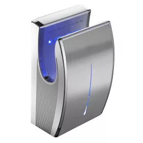   Kézszárító mini, légpengés, kézbedugós, rozsdamentes acél, matt 1650W Alpha