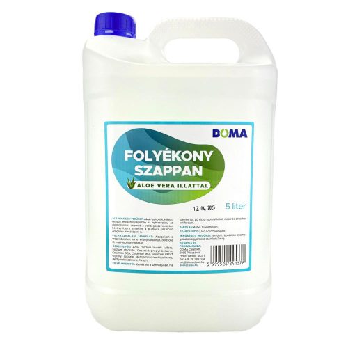 Doma folyékony szappan Aloe Vera illattal 5 Literes
