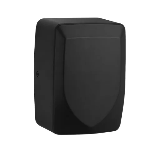 Kézszárító Mini, fekete, rozsdamentes acél 1350W