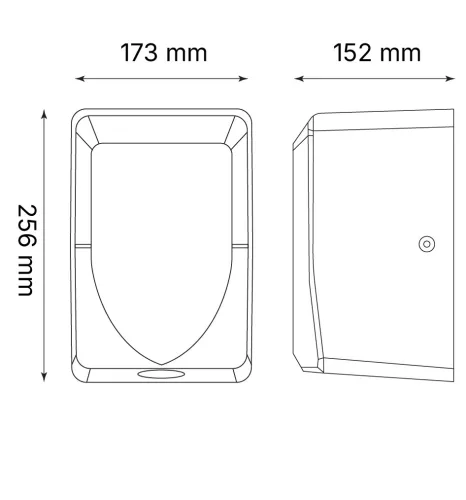 Kézszárító Mini, fehér, rozsdamentes acél 1350W
