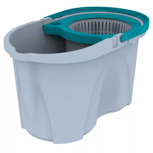 Titanik Spin Mop forgófejes felmosó szett 19 liter (vödör nyél mop)