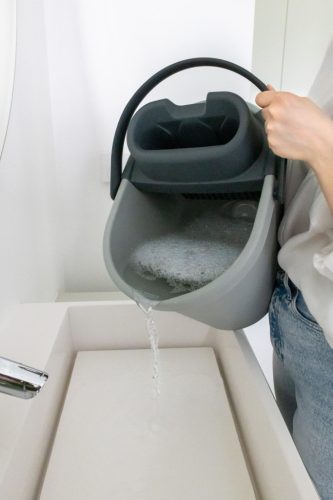 York Eco Ego felmosó szett ovális vödörrel, moppal, nyéllel, préssel