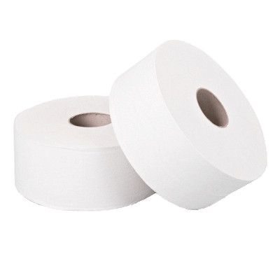 Ipari nagytekercses toalett papír, 19cm, 2 réteg, 100% cellulóz, 12db/csomag